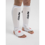 Щитки на голень и подъем трехсекционные Киокусинкай Рэй-Спорт